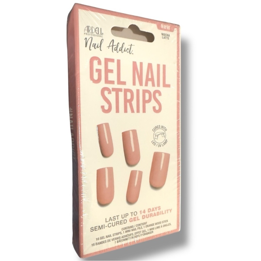 Ardell | NWT Mocha Latte Pink Nail Addict Gel Nail Strips (size OS)